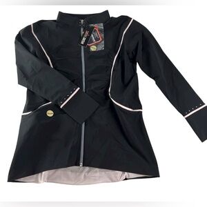 NWT Swing Dish Rosa Black & Pink Signature Jacket multiple sizes M L XL